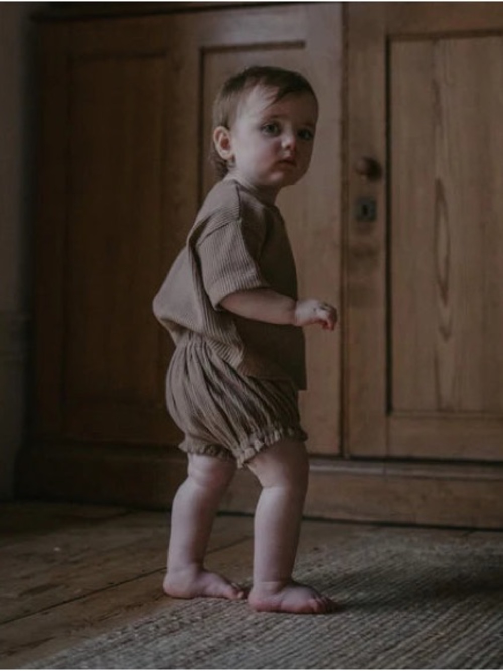 The Simple Folk / The Eden Tee + Shorts set - Sage